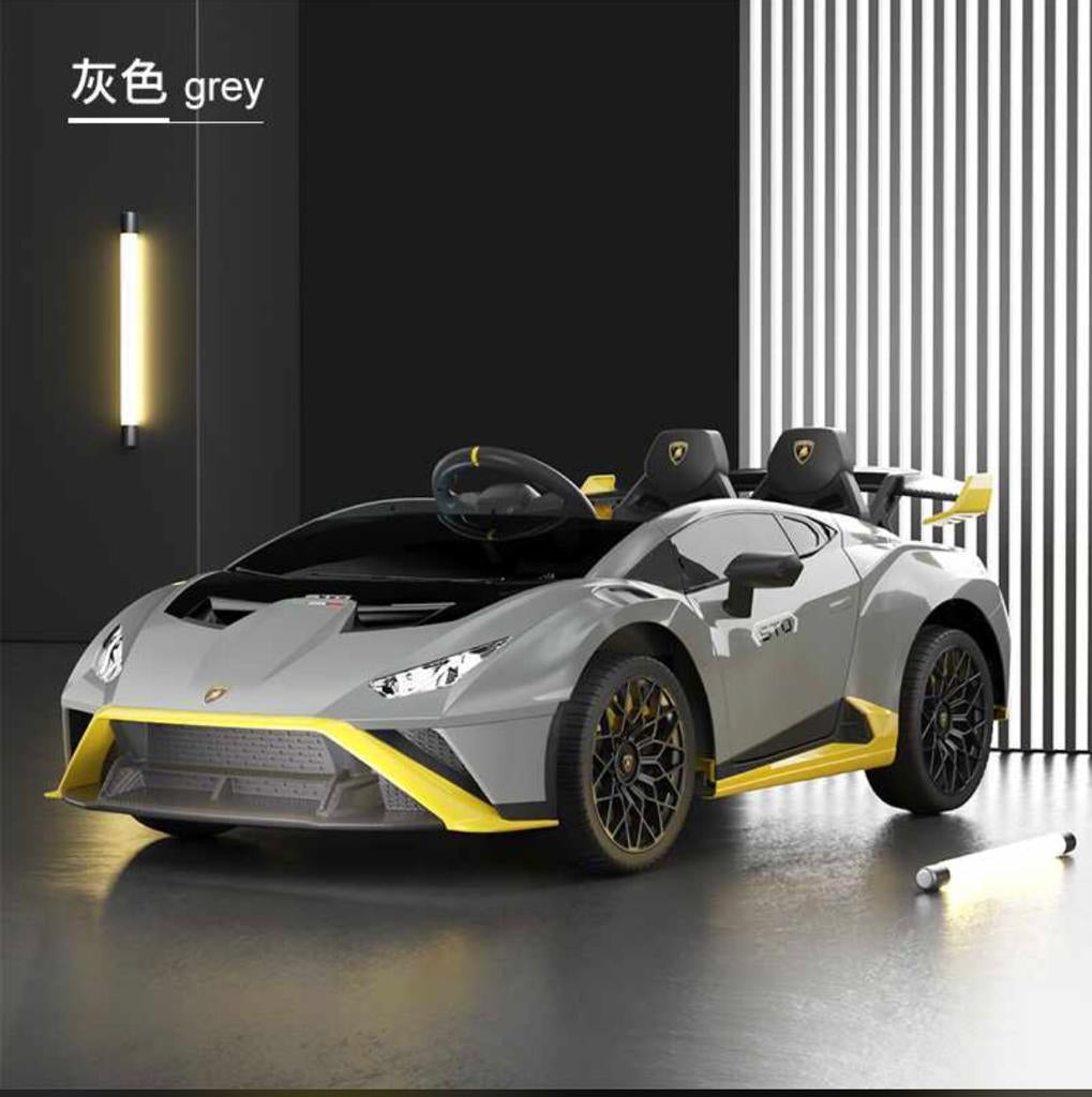 Here we have the amazing new official licensed Lamborghini Huracan STO 24v Drift Kids Ride On car with parental remote control function