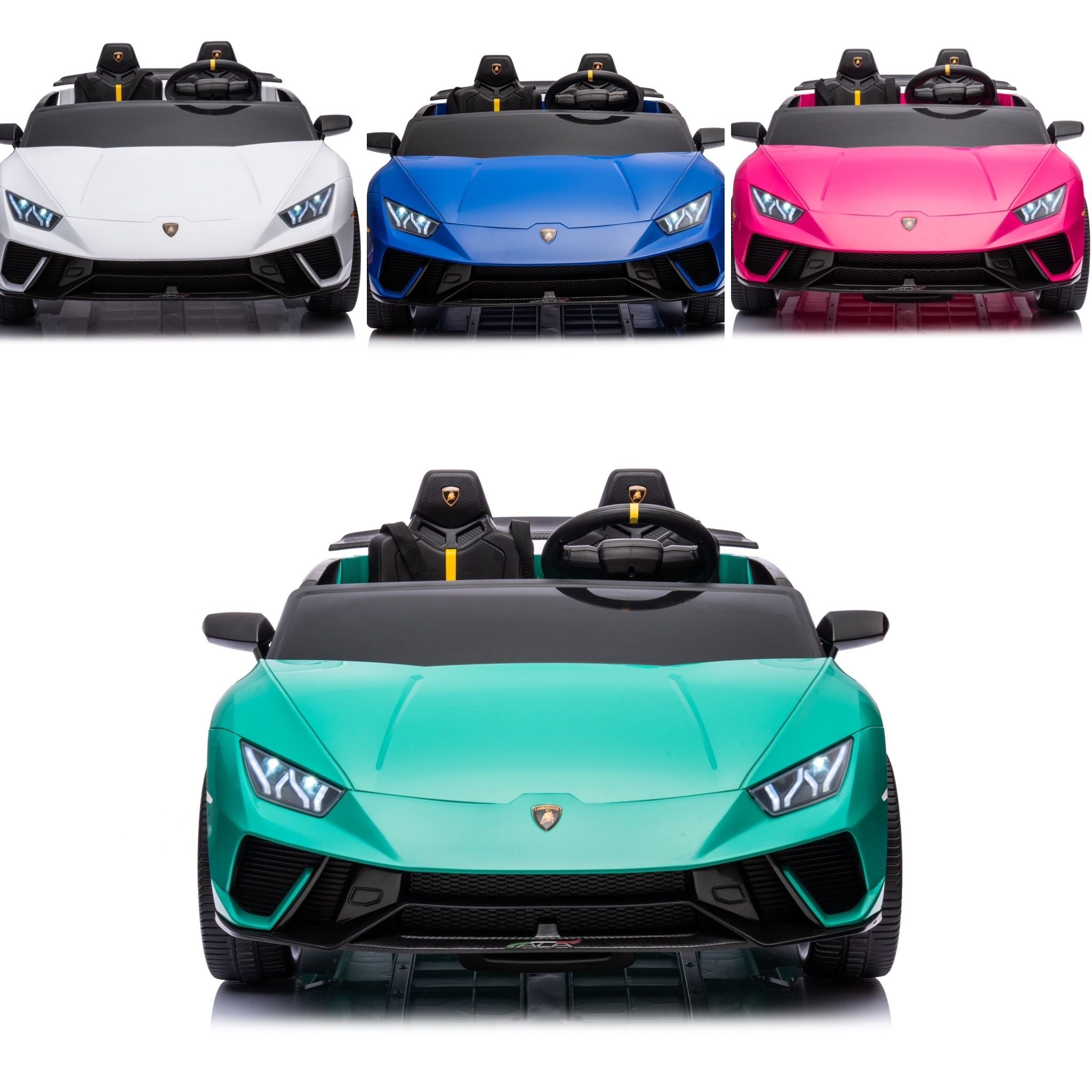 Licensed Lamborghini Huracan Two Seater 24V Kids Ride on Car with Remote