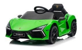 Lamborghini Ruevelto Kids Ride-On Car, Leather Seats, Rubber Tyres, Remote & Self Drive