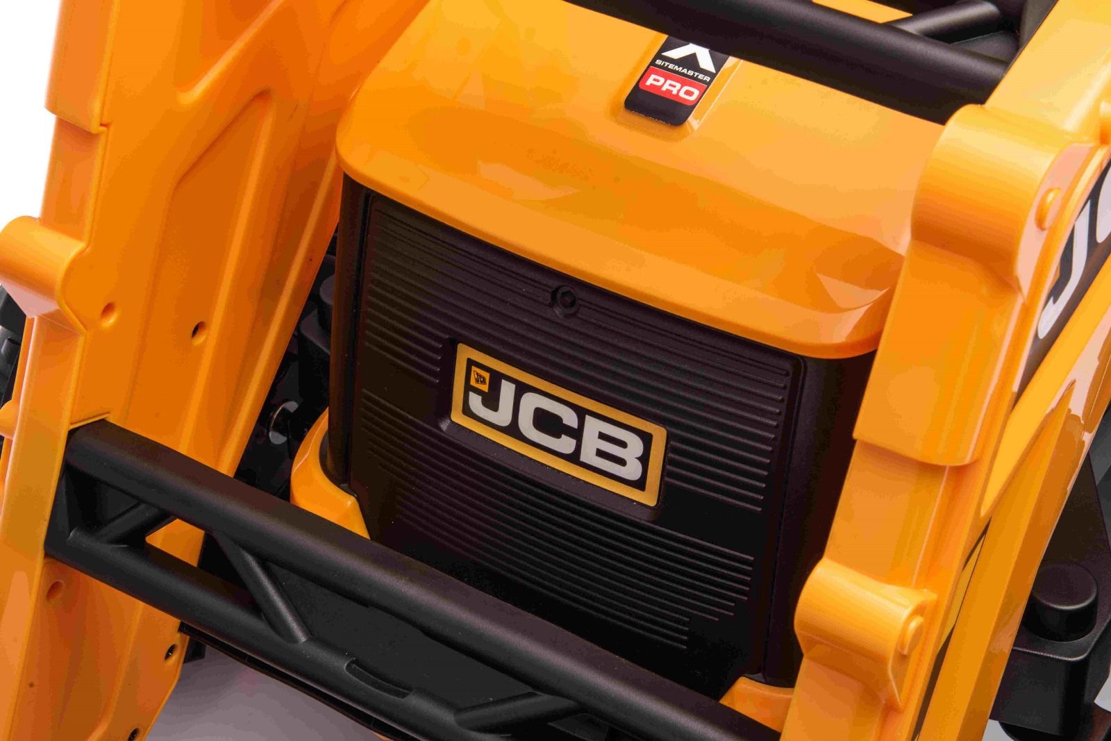 New 12v JCB Kids Electric Ride On Tractor And Digger - Remote & Self Drive,Yellow