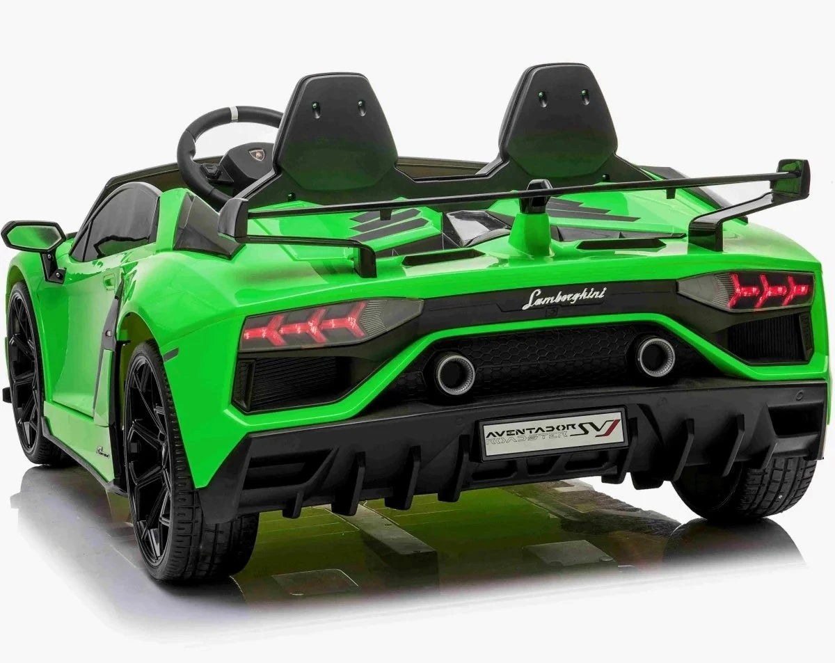 New Licensed Lamborghini SVJ 24V Two Seater Drift Kids Ride on Car With Remote