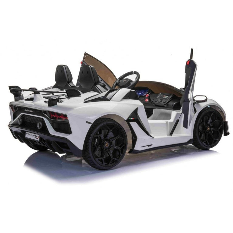 New Licensed Lamborghini SVJ 24V Two Seater Drift Kids Ride on Car With Remote