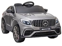 Kids Mercedes AMG GLC63S 12V Children’s Ride On SUV – MP4 Rubber Eva Wheels and Leather Seat