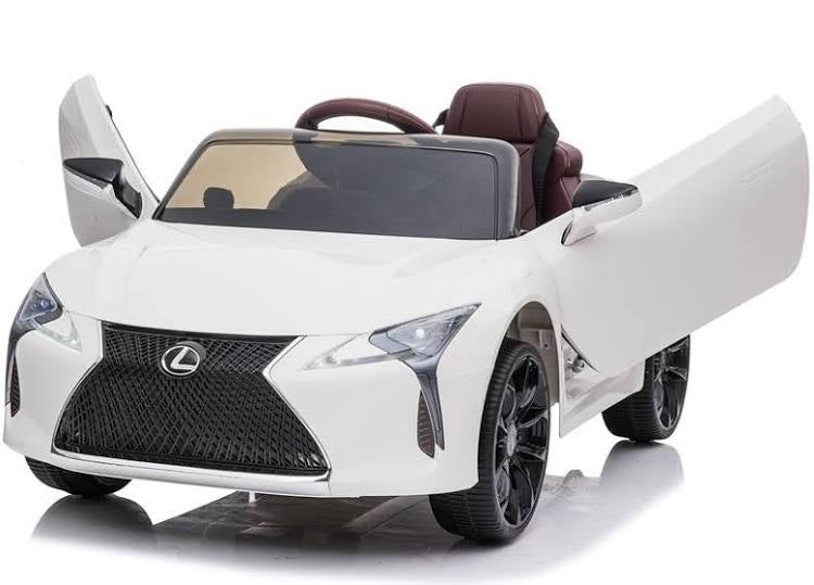 Here we have the amazing new official licensed Lexus LC500 12v Kids Ride On car with parental remote control function