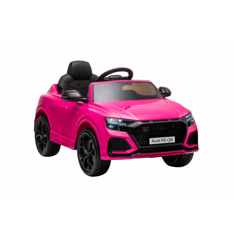 AUDI RSQ8 KIDS RIDE ON CAR 12V ELECTRIC WITH LEATHER SEAT RUBBER WHEELS AND PARENTAL REMOTE