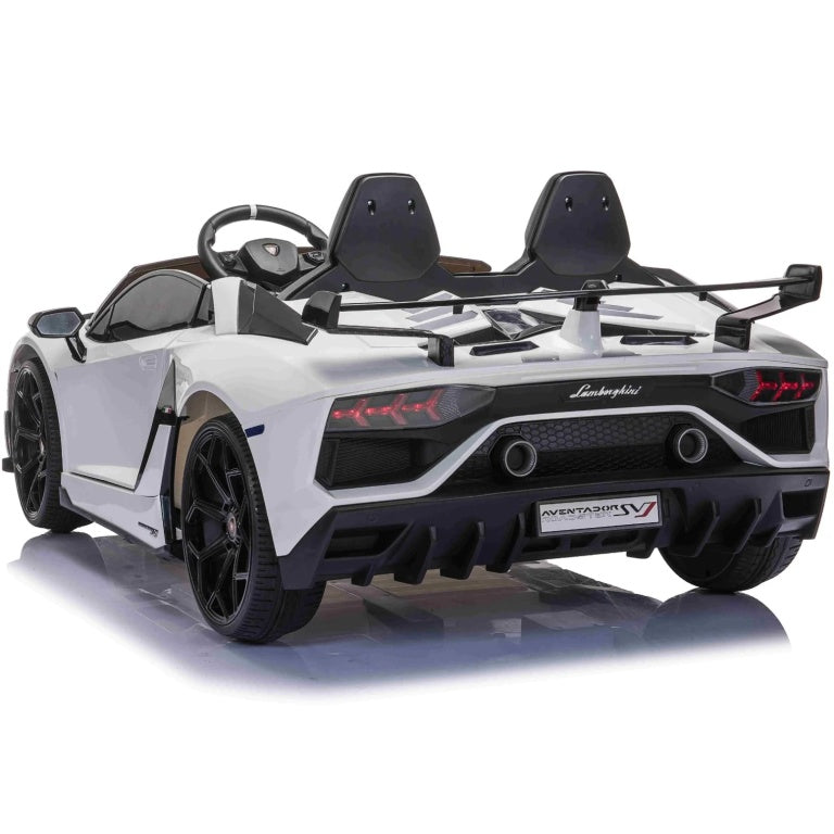 New Licensed Lamborghini SVJ 24V Two Seater Drift Kids Ride on Car With Remote