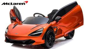 Licensed McLaren M720S Battery Operated Rechargeable 12V Ride on Car -