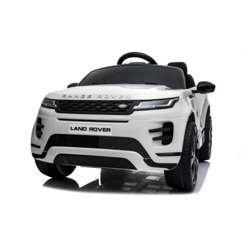 Range Rover Evoque for Kids 12v Electric Ride On Car Leather Seats and Eva Wheels plus Parental Remote Control MP4 Player