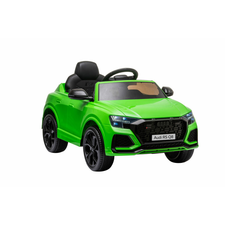 AUDI RSQ8 KIDS RIDE ON CAR 12V ELECTRIC WITH LEATHER SEAT RUBBER WHEELS AND PARENTAL REMOTE